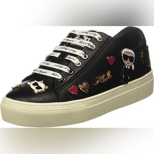 🖤🖤 Karl Lagerfeld Paris Women's Cate Shoes – Sneakers Klp Pins Size 7.5M